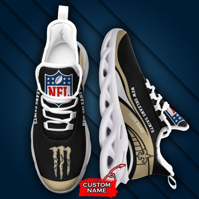 NFL New Orleans Saints Max Soul Sneaker Pod 41 M1HTN