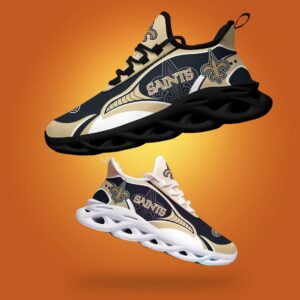 NFL New Orleans Saints Special Design Logo Max Soul Shoes