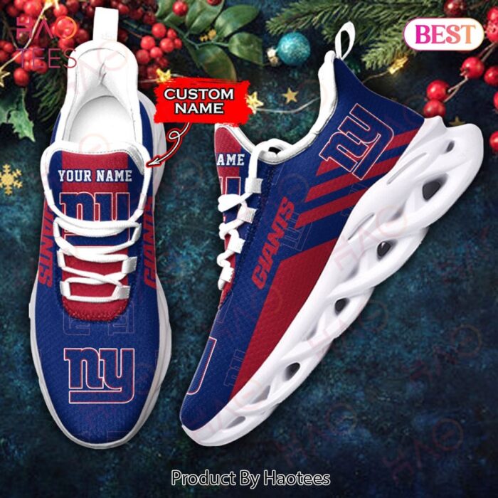 NFL New York Giants Max Soul Sneaker Custom Name