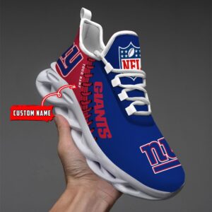 NFL New York Giants Max Soul Sneaker Custom Name Ver 1