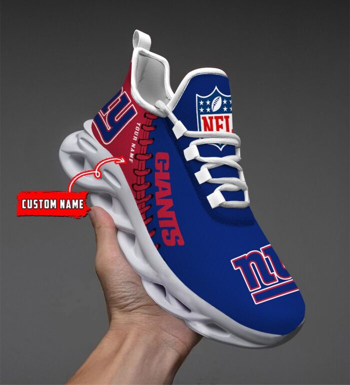 NFL New York Giants Max Soul Sneaker Custom Name Ver 1