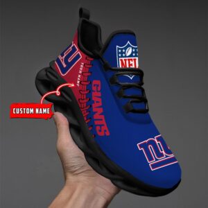 NFL New York Giants Max Soul Sneaker Custom Name Ver 1