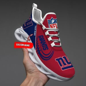 NFL New York Giants Max Soul Sneaker Custom Name Ver 2