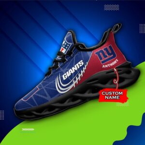 NFL New York Giants Max Soul Sneaker Custom Name Ver 3