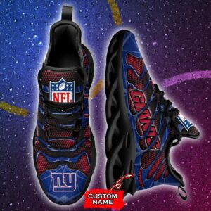 NFL New York Giants Max Soul Sneaker Custom Name Ver 5