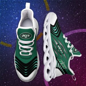 NFL New York Jets Green Black Max Soul Shoes