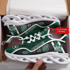 NFL New York Jets Max Soul Sneaker Adidas Custom Name 35M12