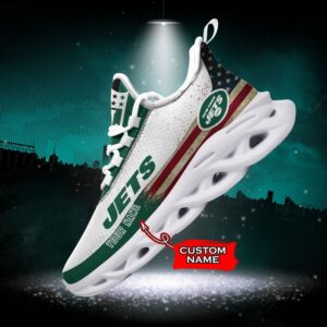 NFL New York Jets Max Soul Sneaker Custom Name Pod 42 M1RTT