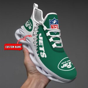 NFL New York Jets Max Soul Sneaker Custom Name Ver 1