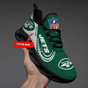 NFL New York Jets Max Soul Sneaker Custom Name Ver 2