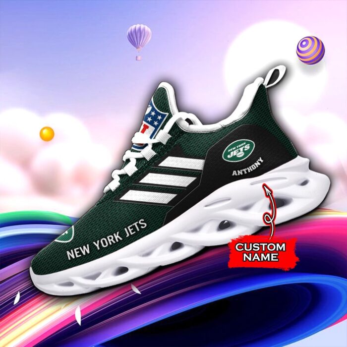 NFL New York Jets Max Soul Sneaker Custom Name Ver 7