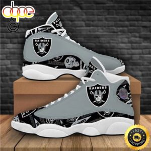 NFL Oakland Raiders Air Jordan 13 Shoes