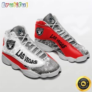 NFL Oakland Raiders Air Jordan 13 Shoes V2