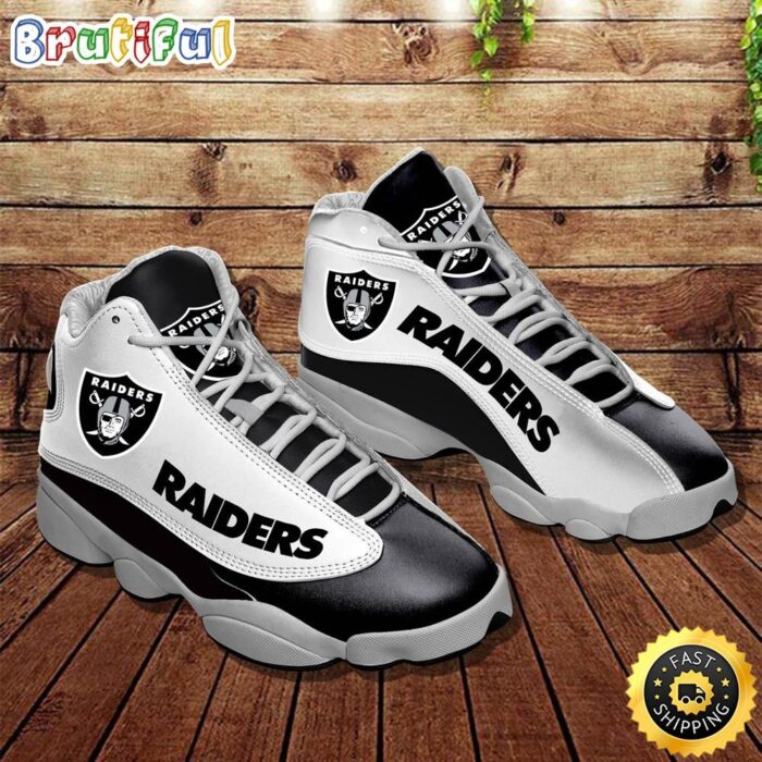 NFL Oakland Raiders Air Jordan 13 Shoes V6