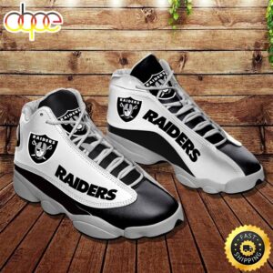 NFL Oakland Raiders Air Jordan 13 Shoes V6