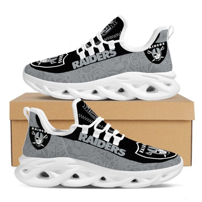 NFL Oakland Raiders Fans Max Soul Shoes