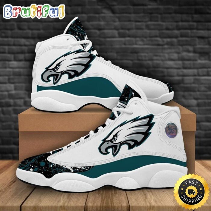 NFL Philadelphia Eagles Air Jordan 13 Shoes V2