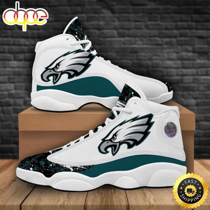 NFL Philadelphia Eagles Air Jordan 13 Shoes V2