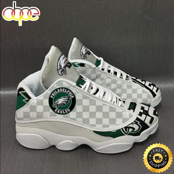 NFL Philadelphia Eagles Air Jordan 13 Shoes V3