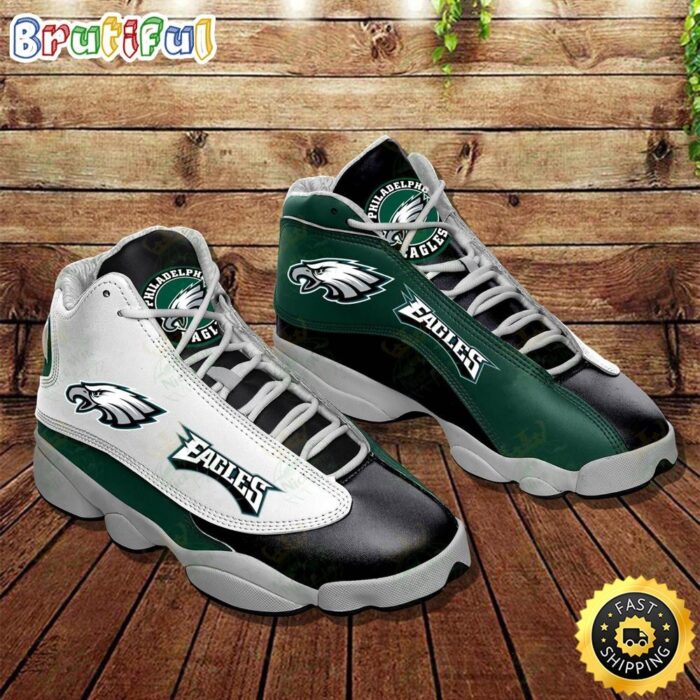 NFL Philadelphia Eagles Air Jordan 13 Shoes V4