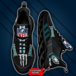 NFL Philadelphia Eagles Max Soul Sneaker Custom Name 43M1