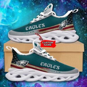 NFL Philadelphia Eagles Max Soul Sneaker Custom Name Pod 42 M1RTT