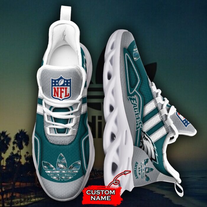 NFL Philadelphia Eagles Max Soul Sneaker Custom Name Ver 4