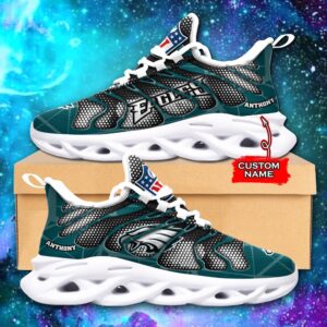 NFL Philadelphia Eagles Max Soul Sneaker Custom Name Ver 5