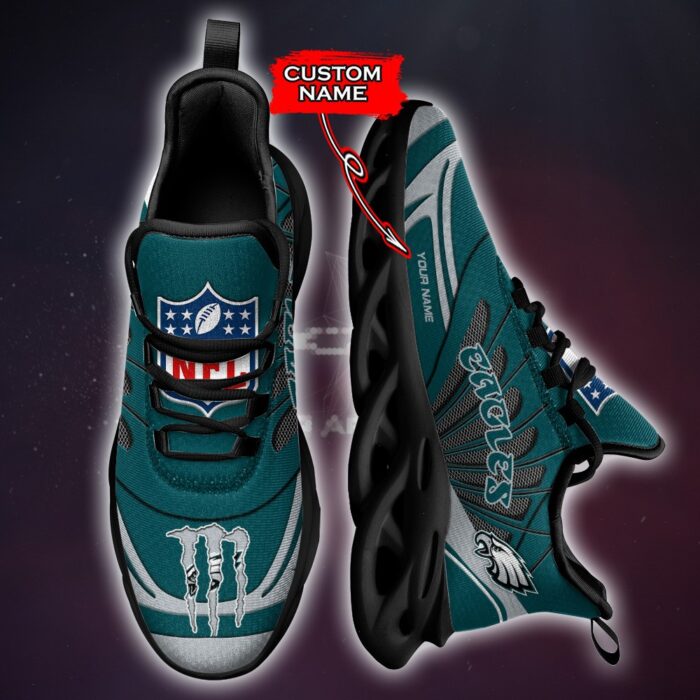 NFL Philadelphia Eagles Max Soul Sneaker Custom Name Ver 8