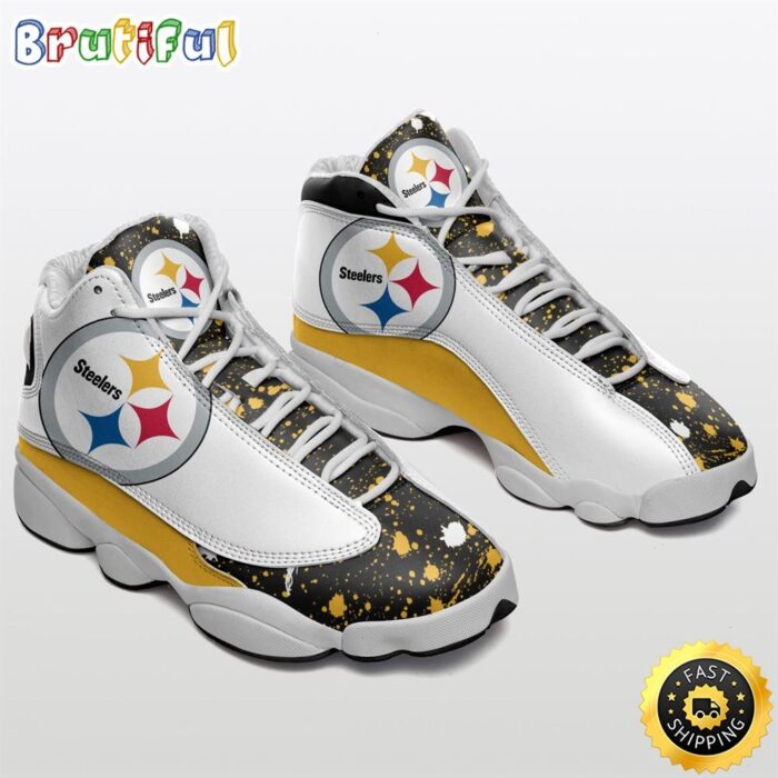 NFL Pittsburgh Steelers Air Jordan 13 Shoes V2