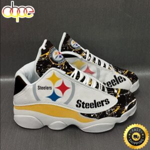 NFL Pittsburgh Steelers Air Jordan 13 Shoes V4