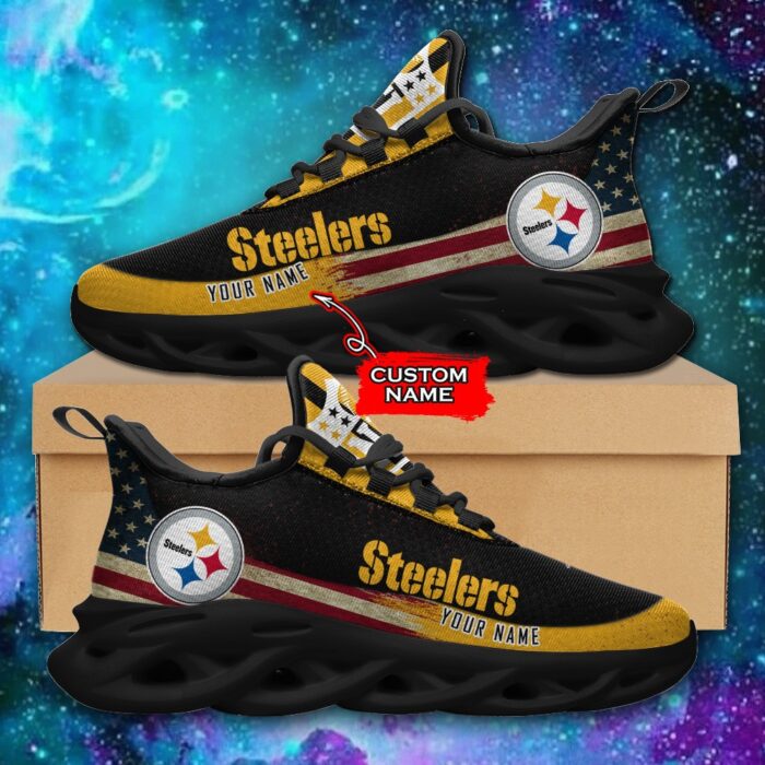 NFL Pittsburgh Steelers Max Soul Sneaker Pod 42 M1RTT