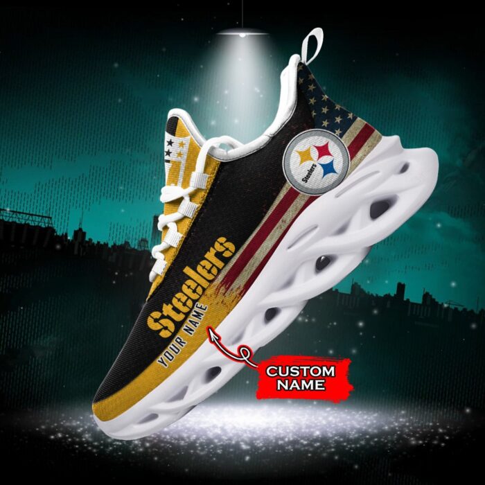 NFL Pittsburgh Steelers Max Soul Sneaker Pod 42 M1RTT