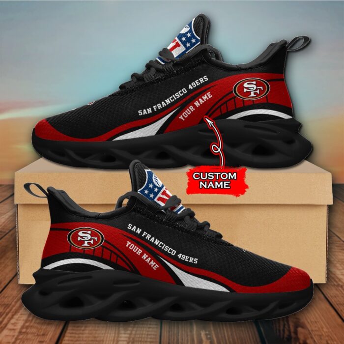 NFL San Francisco 49ers Max Soul Sneaker Pod 41 M1HTN