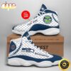 NFL Seattle Seahawks Custom Name Air Jordan 13 Shoes V4