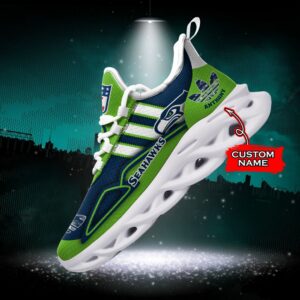 NFL Seattle Seahawks Max Soul Sneaker Custom Name Ver 4