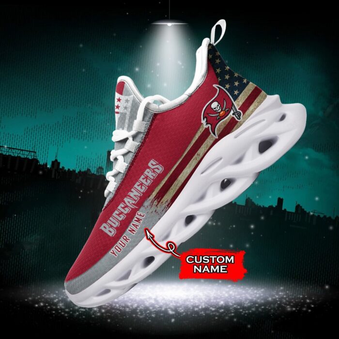 NFL Tampa Bay Buccaneers Max Soul Sneaker Custom Name Pod 42 M1RTT