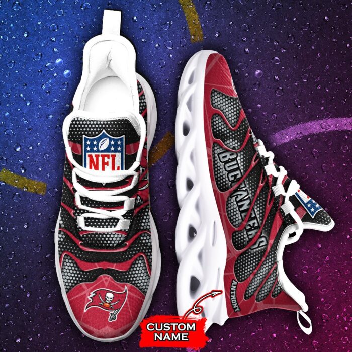 NFL Tampa Bay Buccaneers Max Soul Sneaker Custom Name Ver 5