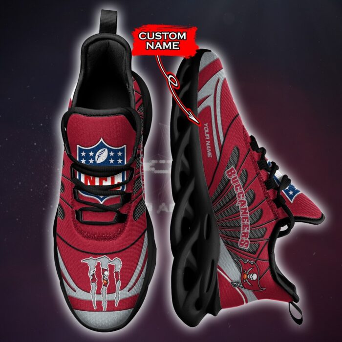 NFL Tampa Bay Buccaneers Max Soul Sneaker Custom Name Ver 8