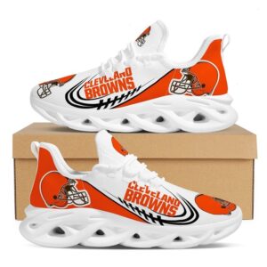 NFL Team Cleveland Browns Fans Max Soul Shoes