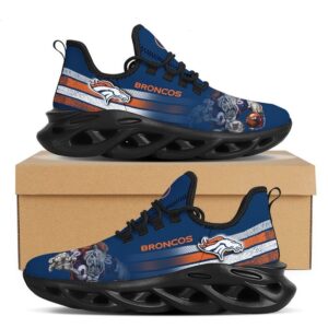 NFL Team Denver Broncos Fans Max Soul Shoes Fan Gift