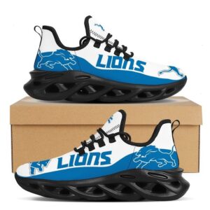 NFL Team Detroit Lions Fans Max Soul Shoes