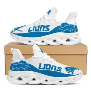 NFL Team Detroit Lions Fans Max Soul Shoes Fan Gift