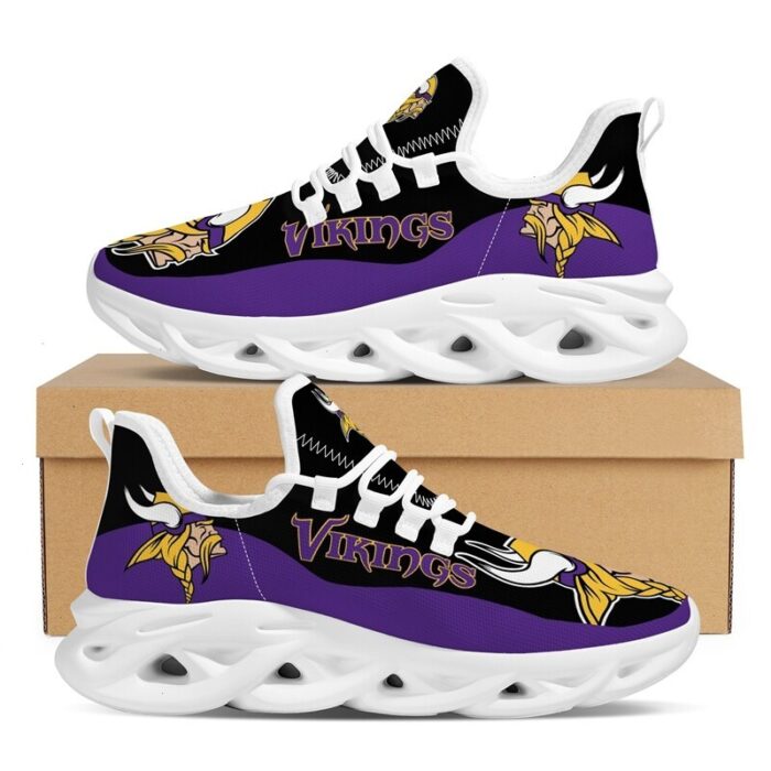 NFL Team Minnesota Vikings Max Soul Shoes