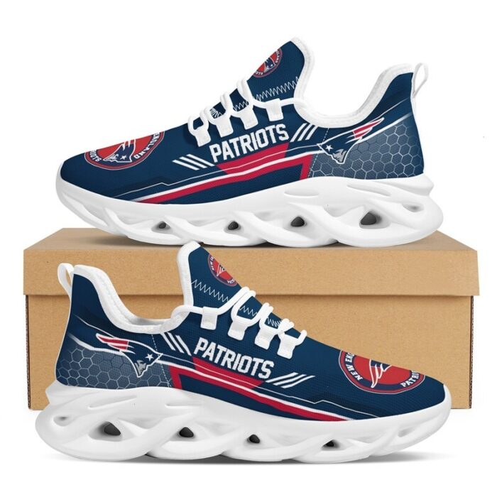 NFL Team New England Patriots Fans Max Soul Shoes