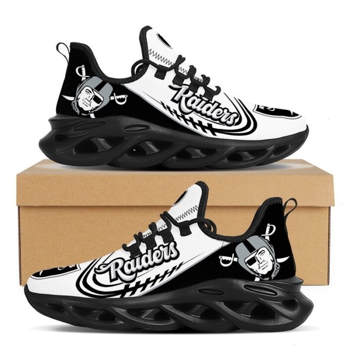 NFL Team Oakland Raiders Fans Max Soul Shoes Fan Gift