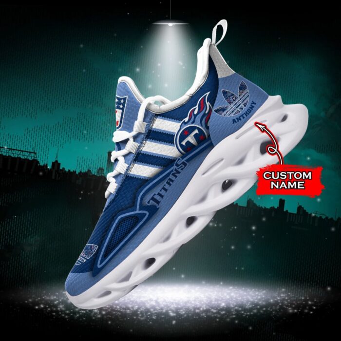 NFL Tennessee Titans Max Soul Sneaker Custom Name Ver 4