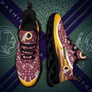 NFL Washington Redskins Brown Logo Edition Max Soul Shoes