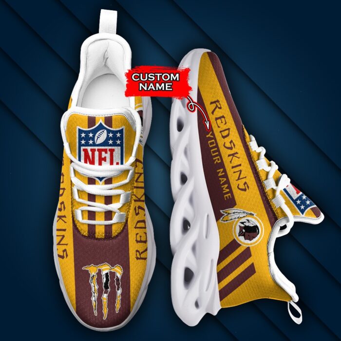 NFL Washington Redskins Max Soul Sneaker Custom Name 40M12