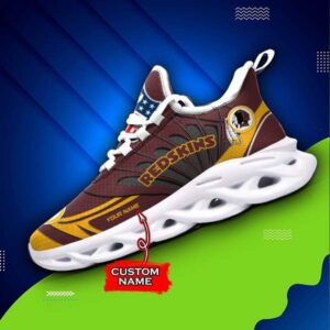 NFL Washington Redskins Max Soul Sneaker Custom Name 62M12